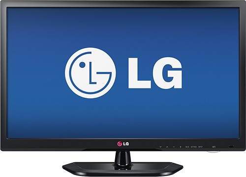 LG - 24" Class (23-1/2" Diag.) - LED - 720p - 60Hz - HDTV - Larger Front