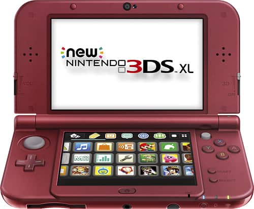 Nintendo - New 3DS XL - Red - Larger Front