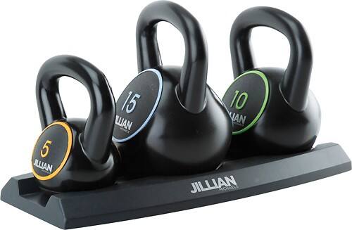 Best Buy Jillian Michaels Ultimate Kettlebell Set Jmkbk