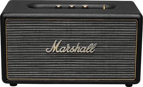 Marshall - Stanmore Bluetooth Speaker - Black - Larger Front