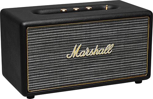 Marshall - Stanmore Bluetooth Speaker - Black - Alternate View 1