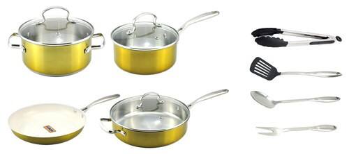 Kevin Dundon 11-Piece Cookware Set