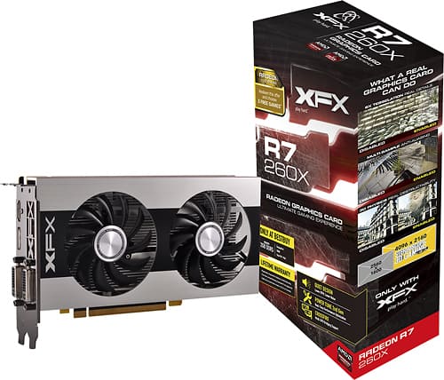 Bestbuy Xfx Radeon R7 260x Double D Edition 2gb Ddr5 Video Card 75 With Fs Anandtech Forums Technology Hardware Software And Deals