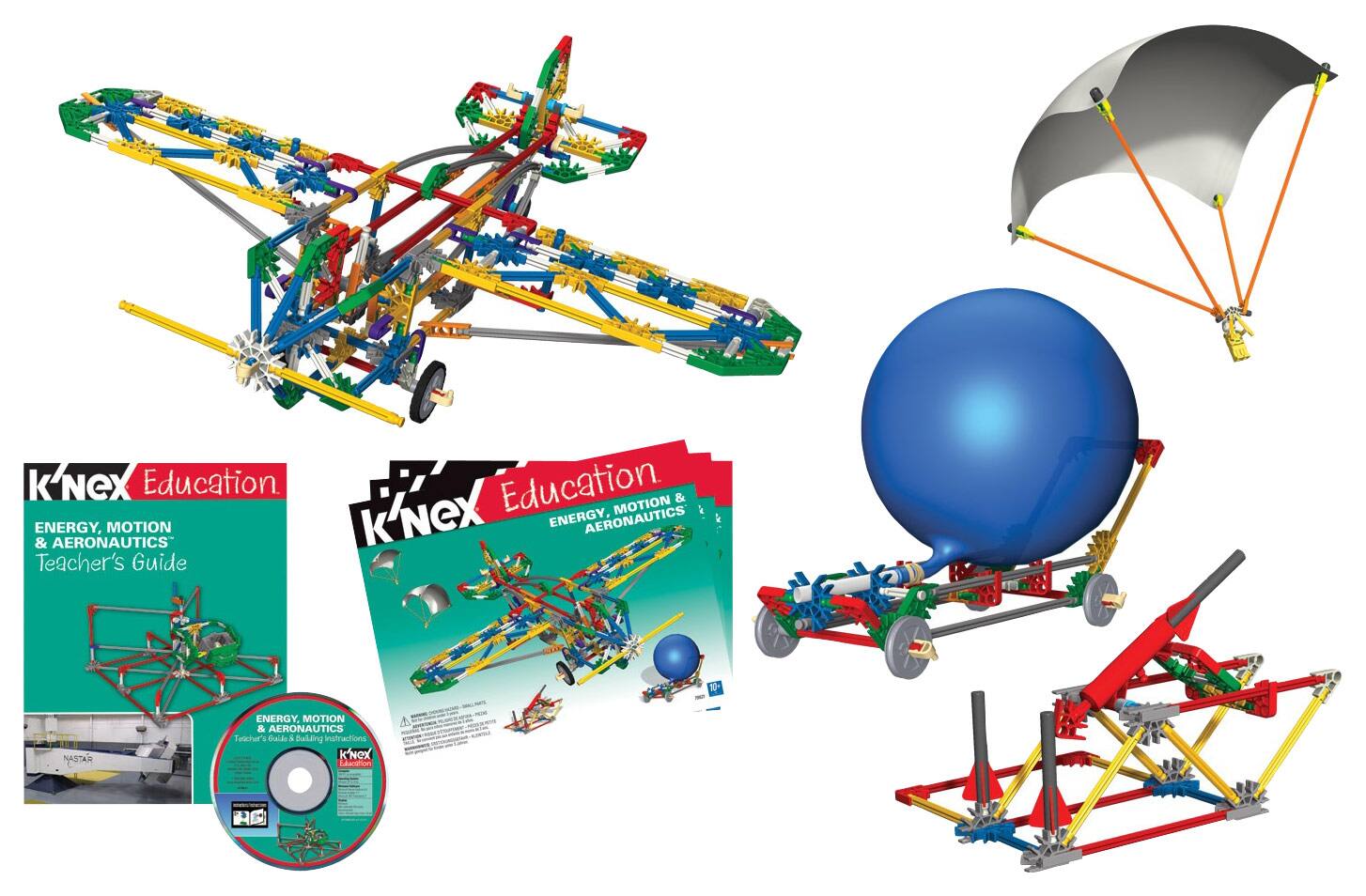 K'NEX - Education Energy, Motion and Aeronautics Building Set - Multi - Larger Front