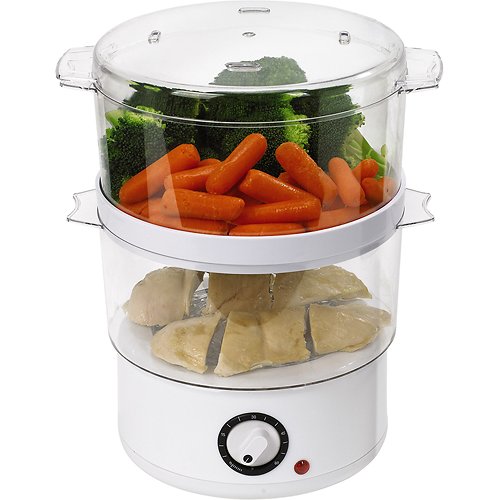 Oster 5Quart DoubleTiered Food Steamer CKSTSTMD5W Best Buy