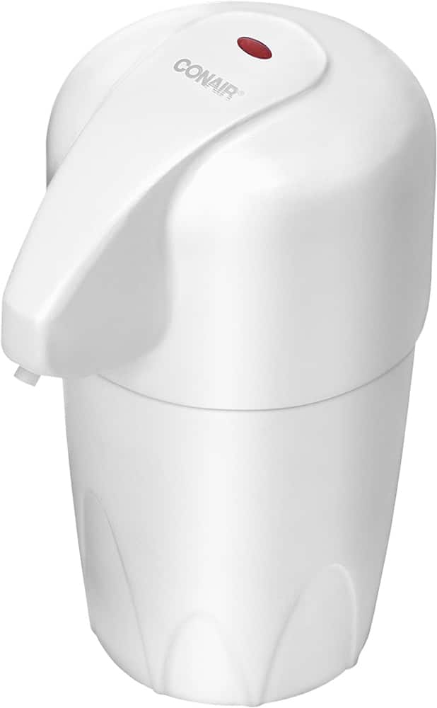 Conair - True Glow Heated Hand Lotion Dispenser - White - Angle Zoom