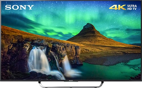 Sony - 65" Class (64.5" Diag.) - LED - 2160p - Smart - 3D - 4K Ultra HD TV - Black - Larger Front