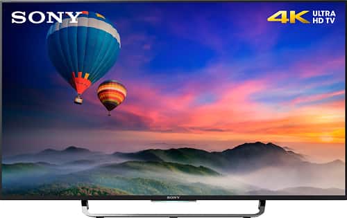 Sony - 43" Class (42.5" Diag.) - LED - 2160p - Smart - 4K Ultra HD TV - Black - Larger Front