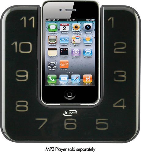 iLive Clock Radio Dock for iPhone and iPod