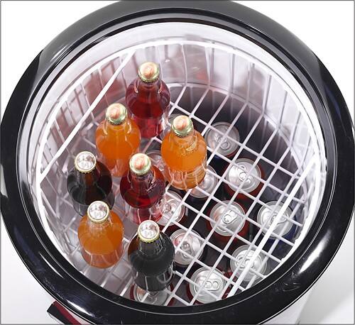 Nostalgia Electrics - Retro Series 1.7 Cu. Ft. Party Cooler - Red - Alternate View 1