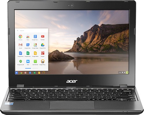 Acer Chromebook laptop.