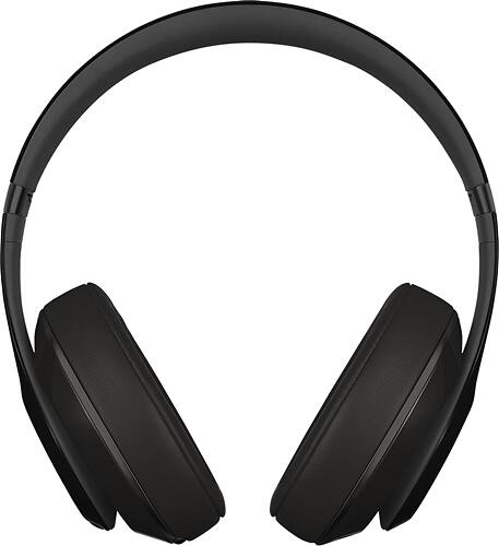 Beats - by Dr. Dre Studio Over-the-Ear Wireless Headphones - Black - Alternate View 1