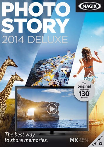 Photostory on DVD 2014 Deluxe - Windows - Larger Front