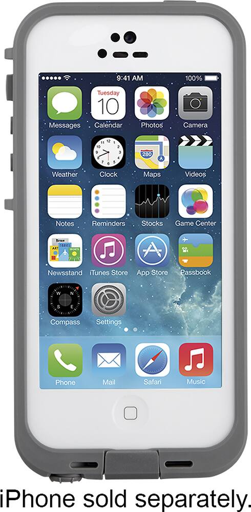 LifeProof - fre Case for Apple® iPhone® 5c - White - AlternateView2 Zoom