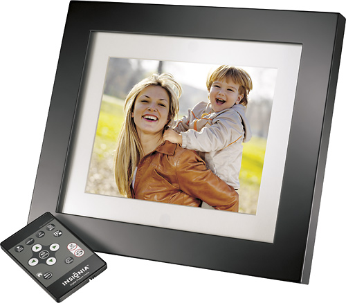 Insignia™ - 8" LCD Digital Photo Frame, Digital Photo Frames,
