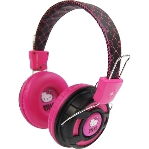 Hello Kitty - Over-the-Ear Headphones - Pink - Larger Front