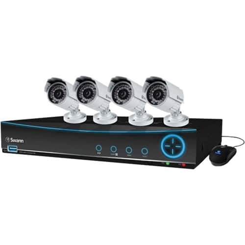 Swann SWDVK442004 4-Channel Surviellance System with 4x Cameras and 500GB Hard Drive