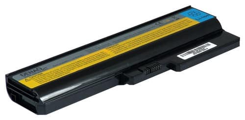 DENAQ - 6-Cell Lithium-Ion Battery for Select Lenovo Laptops - Larger Front
