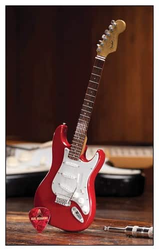 Axe Heaven - Fender® Stratocaster® Officially Licensed Miniature Guitar Replica - Classic Red - Larger Front