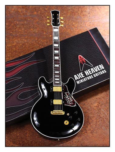 Axe Heaven - B.B. King Signature "Lucille" Model Miniature Guitar Replica - Larger Front