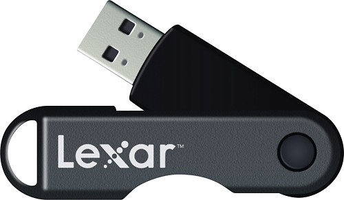 Lexar JumpDrive TwistTurn 64GB USB 2.0 Flash Drive