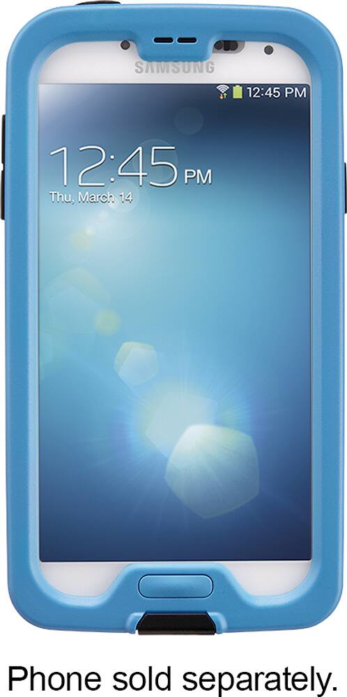 LifeProof - fre Case for Samsung Galaxy S 4 Cell Phones - Cyan - AlternateView2 Zoom
