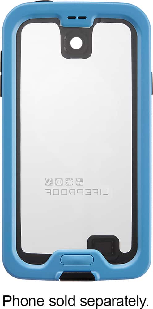 LifeProof - fre Case for Samsung Galaxy S 4 Cell Phones - Cyan - AlternateView3 Zoom