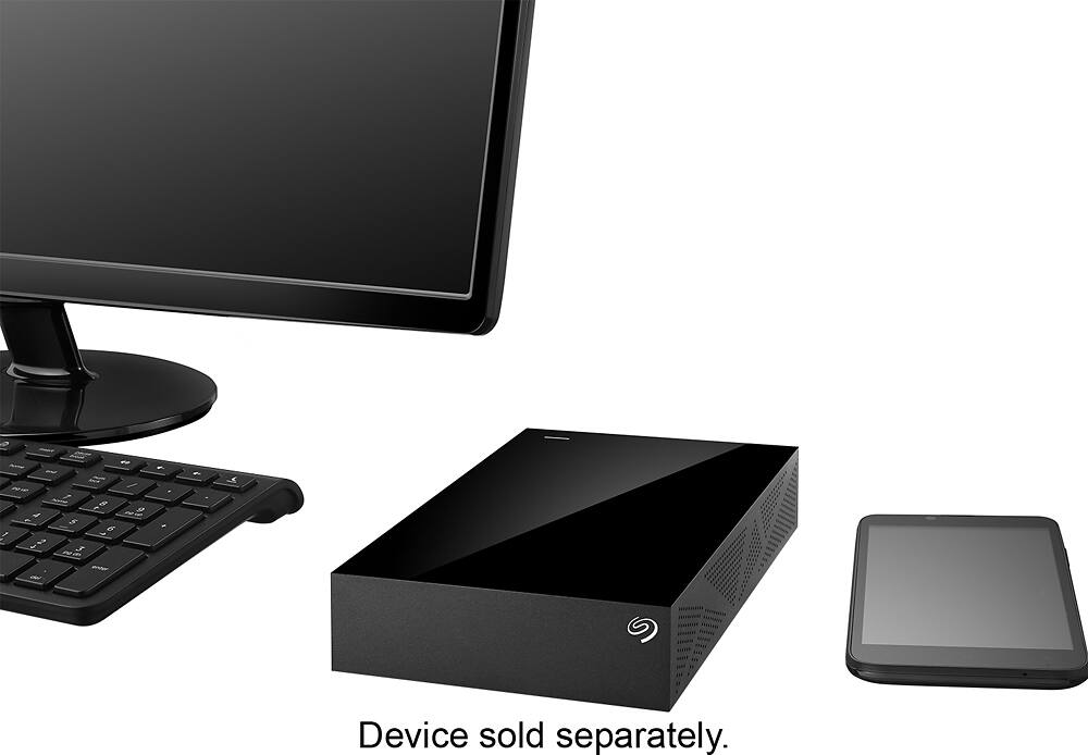 Seagate - Backup Plus Desktop 2TB External USB 3.0/2.0 Hard Drive - Black - AlternateView13 Zoom
