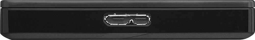 Seagate - Backup Plus Slim 1TB External USB 3.0/2.0 Portable Hard Drive - Black - AlternateView12 Zoom