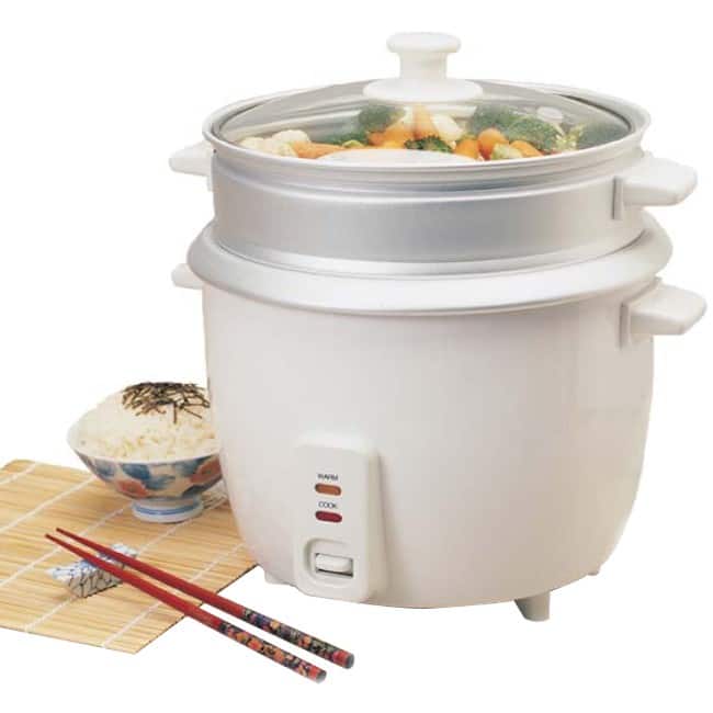 Elite - Cooker & Steamer - Aluminum Inner Pot, White - Alternate View 20