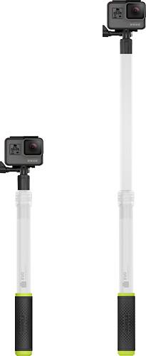 GoPole - Evo 24" Floating Extension Pole - Clear - Left