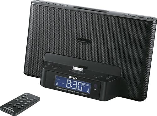 Sony - Speaker Dock for Apple® iPod®, iPhone® and Most MP3 Players - Angle