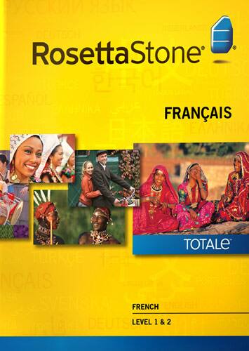 Rosetta Stone Version 4 TOTALe: French Level 1 & 2 - Mac|Windows - Larger Front