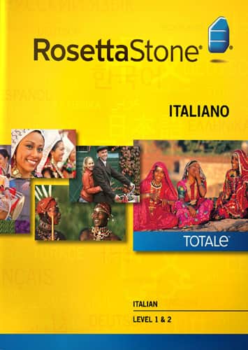 Rosetta Stone Version 4 TOTALe: Italian Level 1 & 2 - Mac|Windows - Larger Front