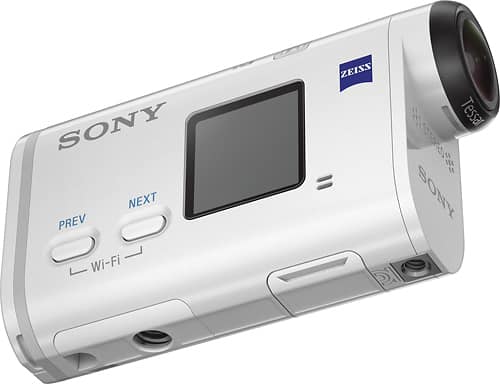 Sony - X1000 HD Action Camcorder with Remote - White - Larger Front