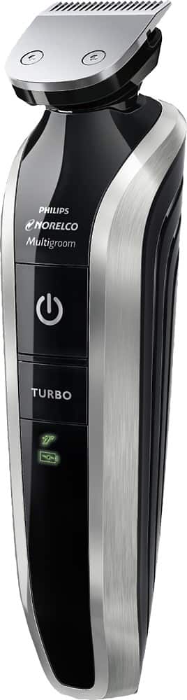 Philips Norelco - Multigroom 7100 Grooming Kit - Black/Silver - Angle Zoom
