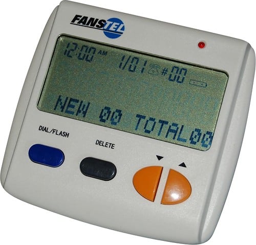 Fanstel - Call-Waiting Caller ID Unit - Off White - Angle