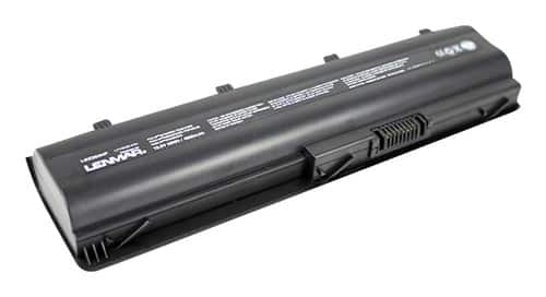 Lenmar - Lithium-Ion Battery for Select HP Laptops - Black - Larger Front