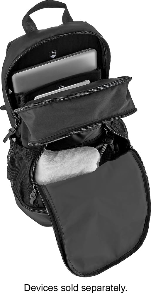 Modal - Athletic Epic Backpack & Laptop Bag - Black - AlternateView1 Zoom