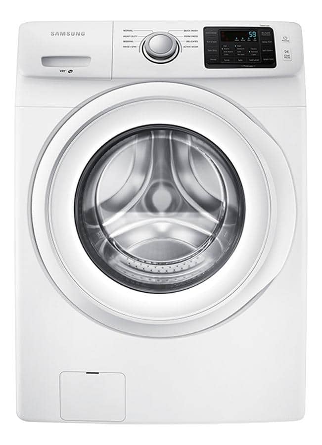 Samsung - 4.2 Cu. Ft. 8-Cycle High-Efficiency Front-Loading Washer - White - Larger Front