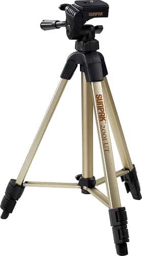 Sunpak - 2001UT 48.9" Tripod - Gold - Angle