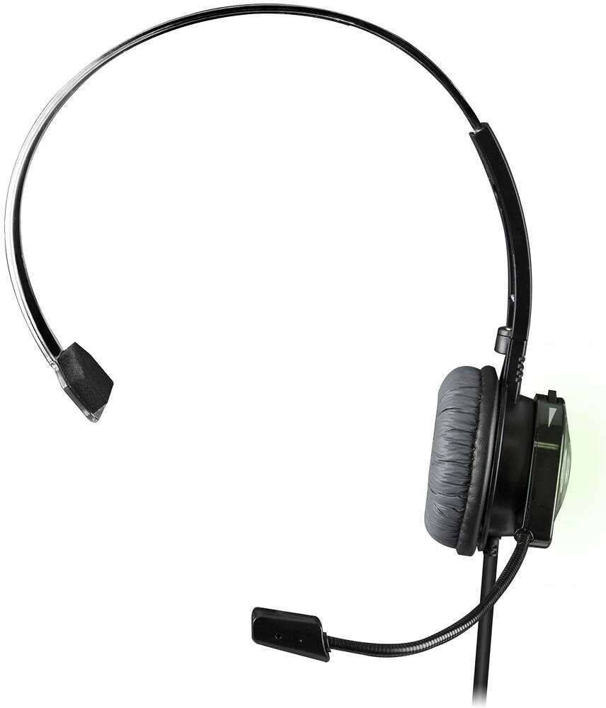 PDP - Afterglow Wired Communicator for Xbox 360 - Black/Green - AlternateView12 Zoom