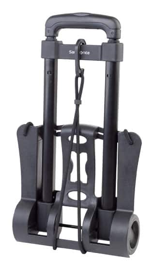 Samsonite - Folding Luggage Cart - Black - Larger Front