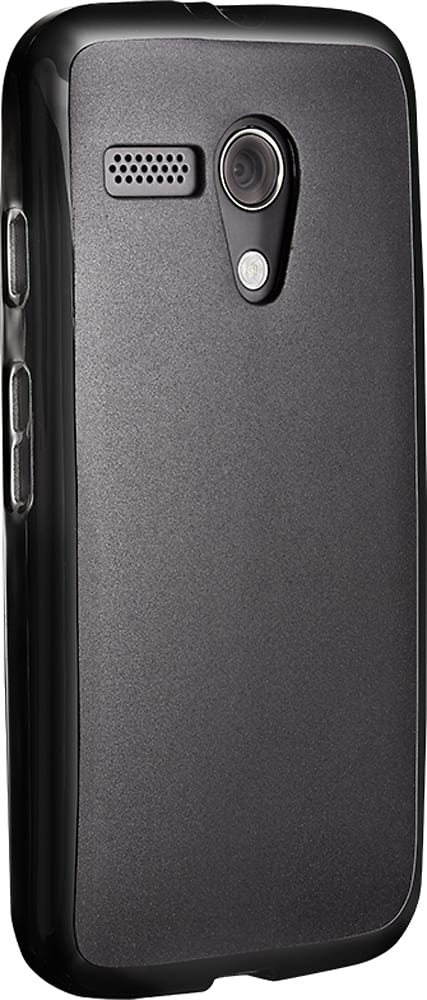 Insignia™ - Case for Motorola Moto G (1st Gen) Cell Phones - Black - Angle Zoom