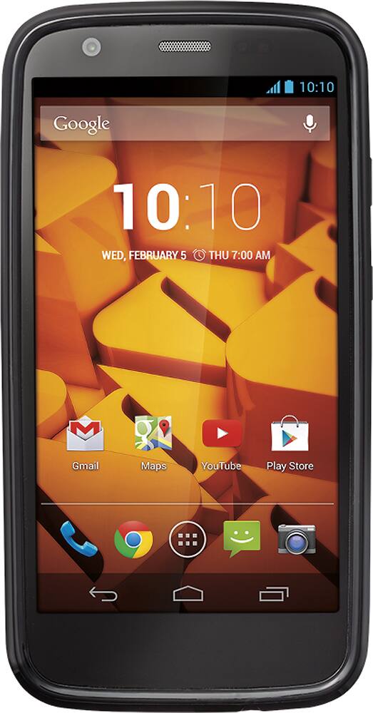 Insignia™ - Case for Motorola Moto G (1st Gen) Cell Phones - Black - AlternateView2 Zoom