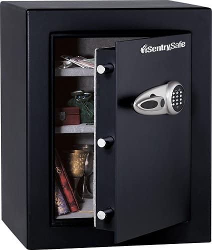 SentrySafe - Security Safe - Black - Angle