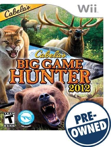 Cabelas Big Game Hunter 2012 ? PRE-OWNED - Nintendo Wii - Best Buy