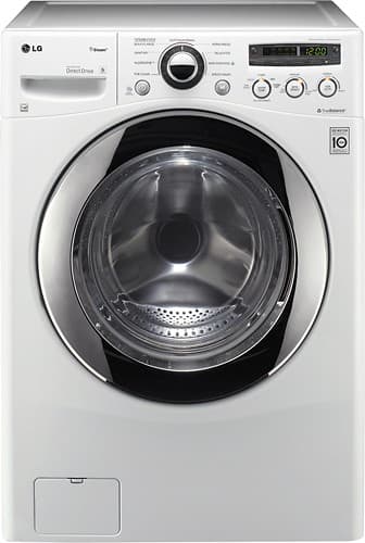 BestBuy.com deals on LG 3.6 cu-ft HE Front-Load Steam Washer WM2650HWA