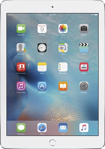 Apple iPad Air 2 9.7" 16GB Wi-Fi + Cellular Tablet with Retina Display (6th Gen) - Silver