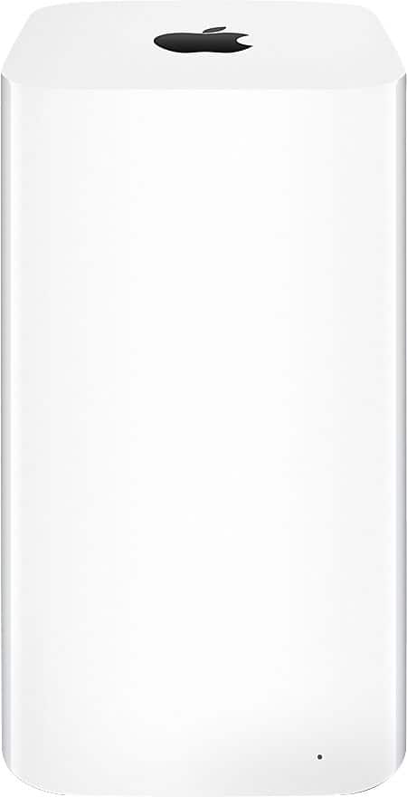 AirPort - Geek Squad Certified Refurbished Extreme Wireless Base Station - Larger Front